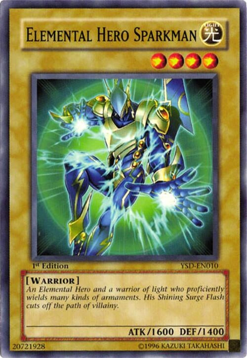 Image for Elemental Hero Sparkman (YSD-EN010) (Starter Deck 2006) - YuGiOh