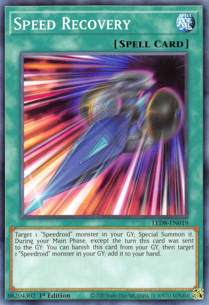 Image for Speed Recovery (LED8-EN019) (Legendary Duelists: Synchro Storm) - YuGiOh