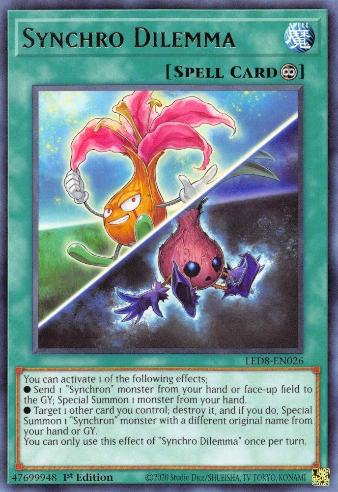 Image for Synchro Dilemma (LED8-EN026) (Legendary Duelists: Synchro Storm) - YuGiOh