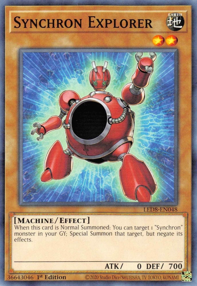 Image for Synchron Explorer (LED8-EN048) (Legendary Duelists: Synchro Storm) - YuGiOh