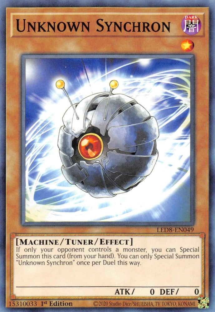 Image for Unknown Synchron (LED8-EN049) (Legendary Duelists: Synchro Storm) - YuGiOh