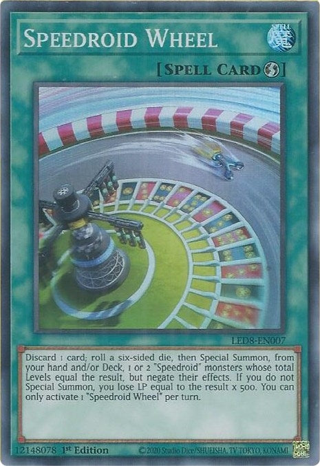 Image for Speedroid Wheel (LED8-EN007) (Legendary Duelists: Synchro Storm) - YuGiOh