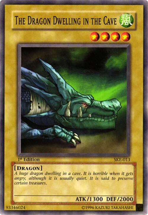 Image for The Dragon Dwelling in the Cave (SKE-013) (Starter Deck: Kaiba Evolution) - YuGiOh