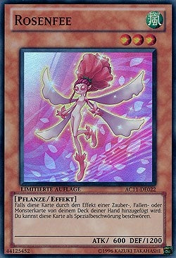 Image for Rose Fairy (German) - "Rosenfee" (AC11-DE022) (Advent Calendar 2011 (Adventskalender)) - YuGiOh