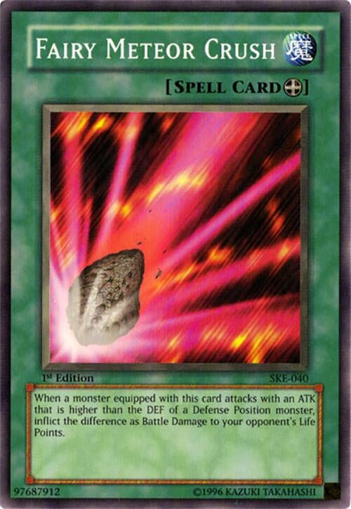 Image for Fairy Meteor Crush (SKE-040) (Starter Deck: Kaiba Evolution) - YuGiOh