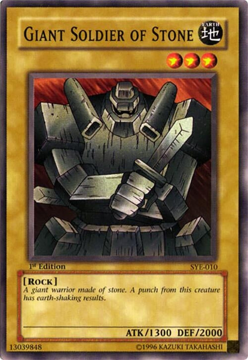 Image for Giant Soldier of Stone (SYE-010) (Starter Deck: Yugi Evolution) - YuGiOh
