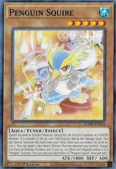 Image for Penguin Squire (BODE-EN024) (Burst of Destiny) - YuGiOh