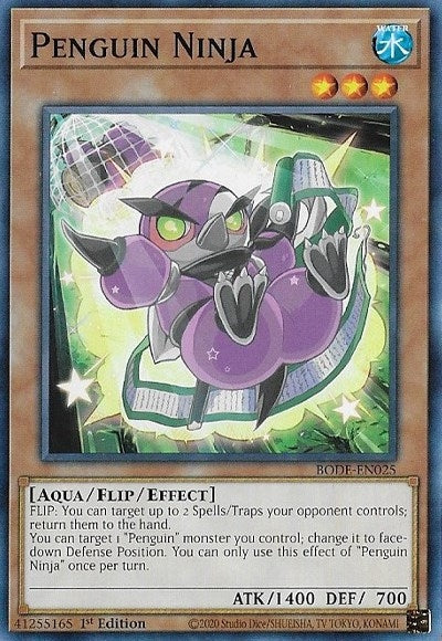 Image for Penguin Ninja (BODE-EN025) (Burst of Destiny) - YuGiOh