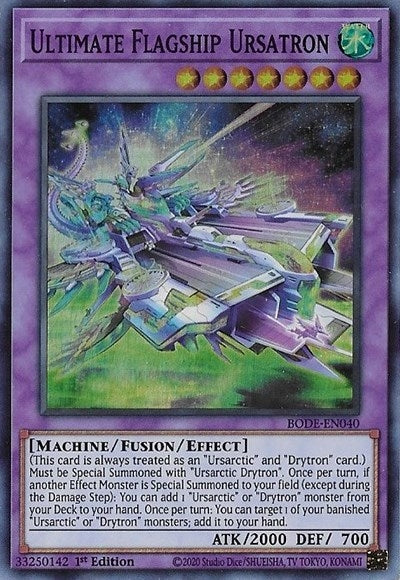 Image for Ultimate Flagship Ursatron (BODE-EN040) (Burst of Destiny) - YuGiOh