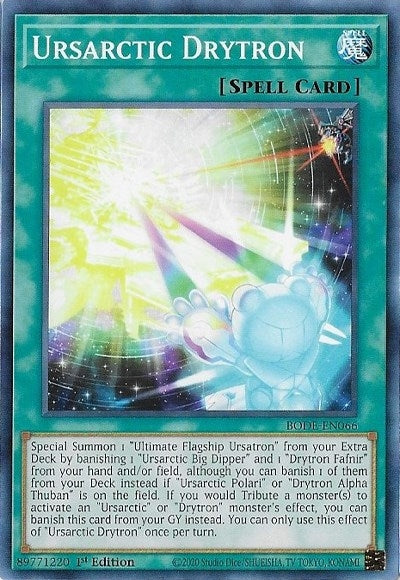 Image for Ursarctic Drytron (BODE-EN066) (Burst of Destiny) - YuGiOh