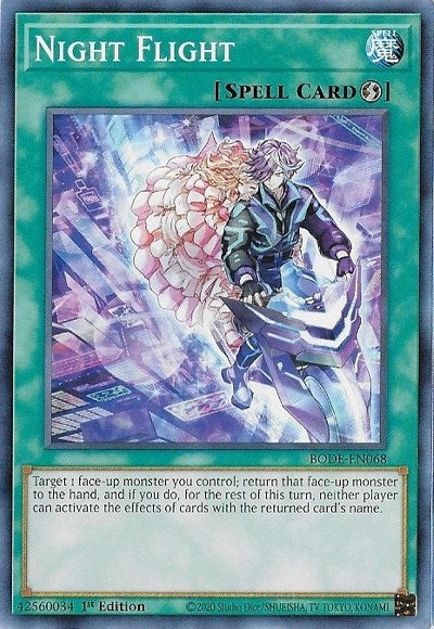 Image for Night Flight (BODE-EN068) (Burst of Destiny) - YuGiOh