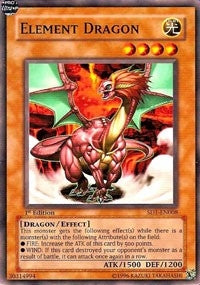 Image for Element Dragon (SD1-EN008) (Structure Deck: Dragon's Roar) - YuGiOh