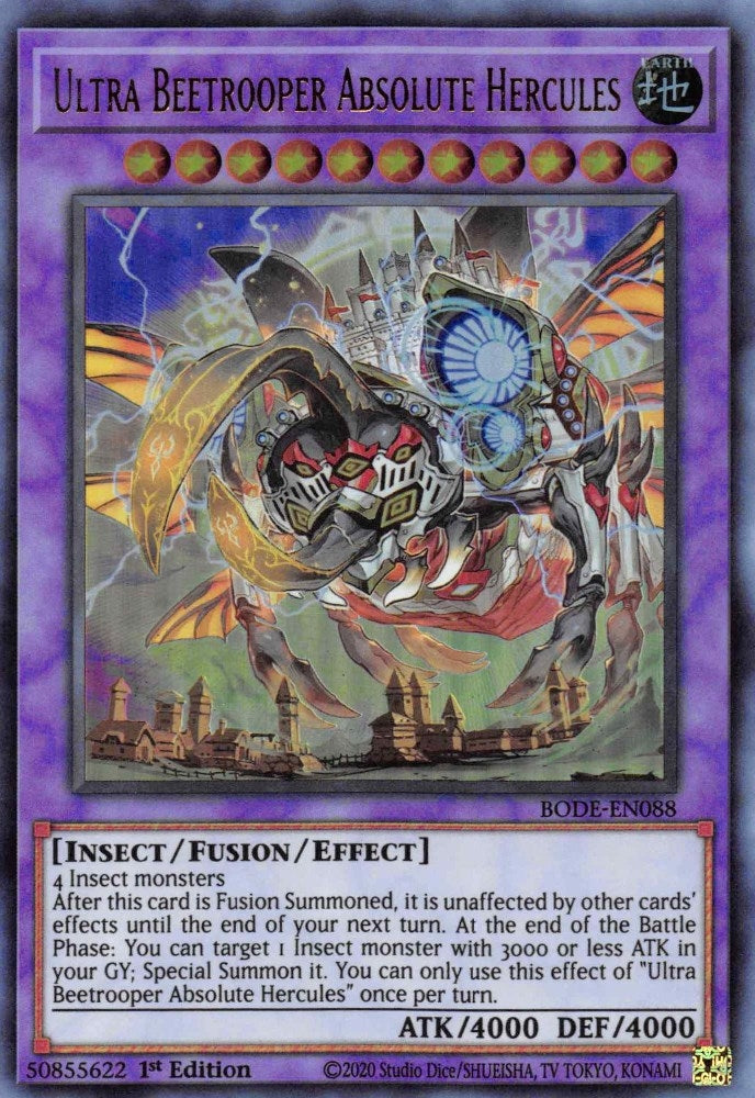 Image for Ultra Beetrooper Absolute Hercules (BODE-EN088) (Burst of Destiny) - YuGiOh