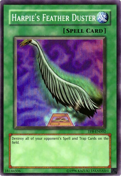 Image for Harpie's Feather Duster (TP8-EN002) (Tournament Pack 8) - YuGiOh