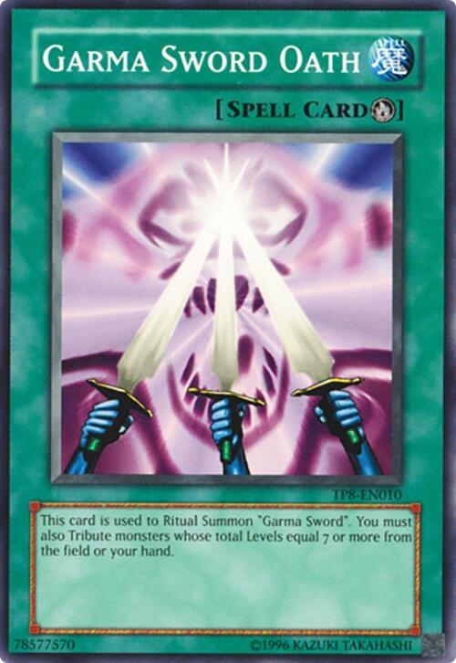 Image for Garma Sword Oath (TP8-EN010) (Tournament Pack 8) - YuGiOh