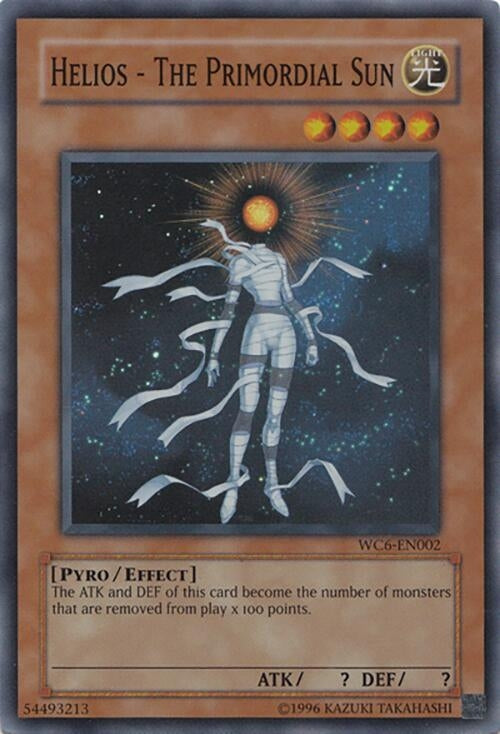 Image for Helios - The Primordial Sun (WC6-EN002) (World Championship 2006: Ultimate Masters) - YuGiOh