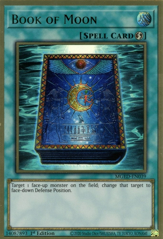 Image for Book of Moon (MGED-EN039) (Maximum Gold: El Dorado) - YuGiOh