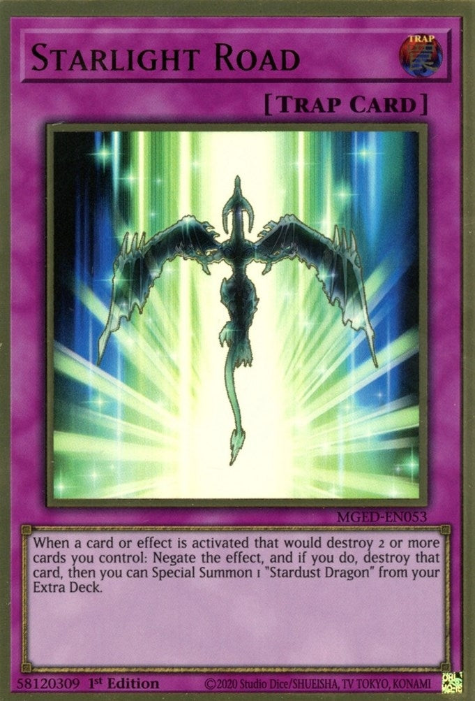 Image for Starlight Road (MGED-EN053) (Maximum Gold: El Dorado) - YuGiOh
