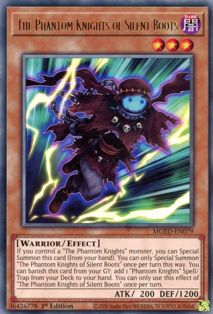 Image for The Phantom Knights of Silent Boots (MGED-EN079) (Maximum Gold: El Dorado) - YuGiOh