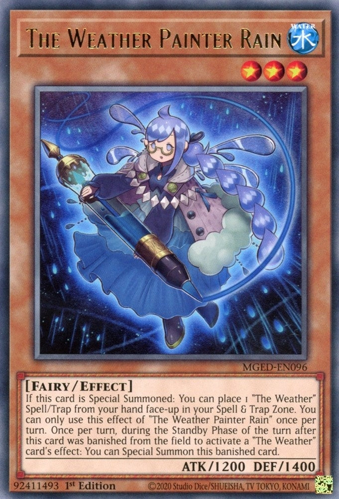 Image for The Weather Painter Rain (MGED-EN096) (Maximum Gold: El Dorado) - YuGiOh