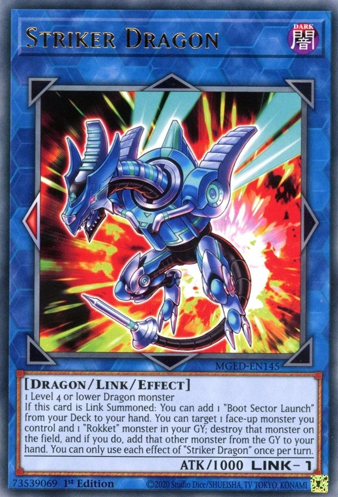 Image for Striker Dragon (MGED-EN145) (Maximum Gold: El Dorado) - YuGiOh