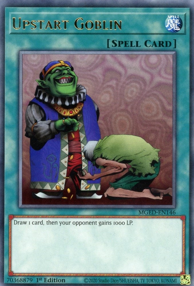Image for Upstart Goblin (MGED-EN146) (Maximum Gold: El Dorado) - YuGiOh