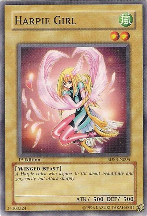 Image for Harpie Girl (SD8-EN004) (Structure Deck: Lord of the Storm) - YuGiOh