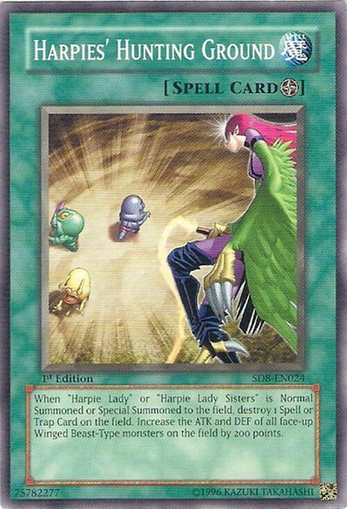 Image for Harpies' Hunting Ground (SD8-EN024) (Structure Deck: Lord of the Storm) - YuGiOh