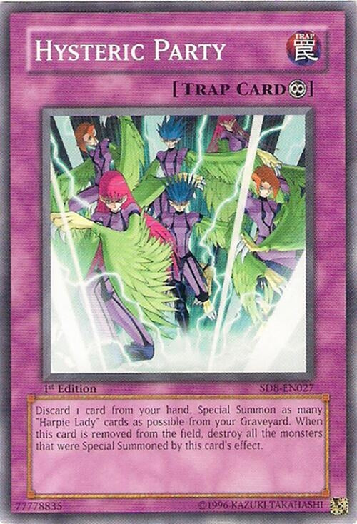 Image for Hysteric Party (SD8-EN027) (Structure Deck: Lord of the Storm) - YuGiOh