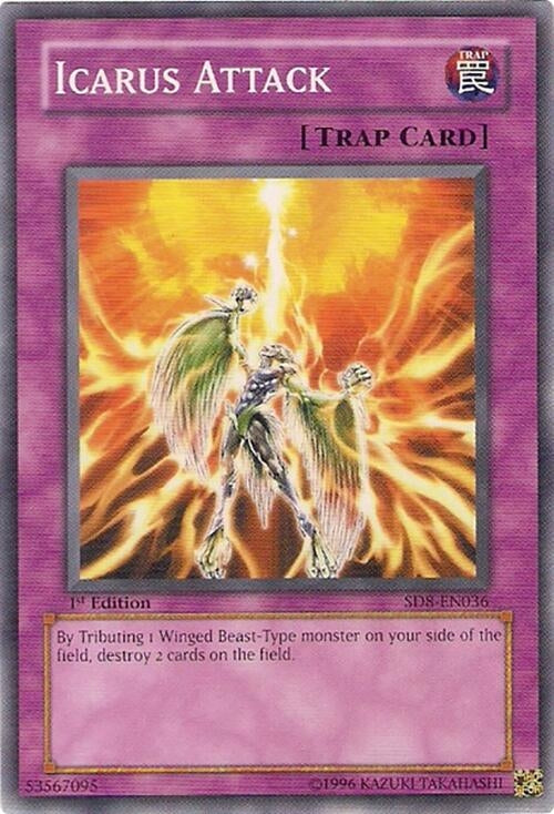 Image for Icarus Attack (SD8-EN036) (Structure Deck: Lord of the Storm) - YuGiOh
