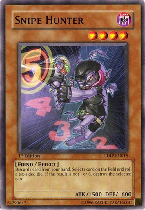 Image for Snipe Hunter (CDIP-EN015) (Cyberdark Impact) - YuGiOh