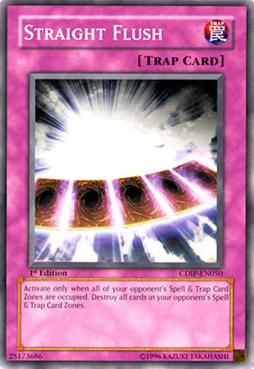 Image for Straight Flush (CDIP-EN050) (Cyberdark Impact) - YuGiOh