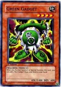 Image for Green Gadget (SD10-EN006) (Structure Deck: Machine Re-Volt) - YuGiOh