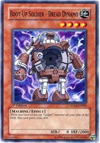 Image for Boot-Up Soldier - Dread Dynamo (SD10-EN004) (Structure Deck: Machine Re-Volt) - YuGiOh