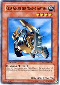 Image for Gear Golem the Moving Fortress (SD10-EN010) (Structure Deck: Machine Re-Volt) - YuGiOh
