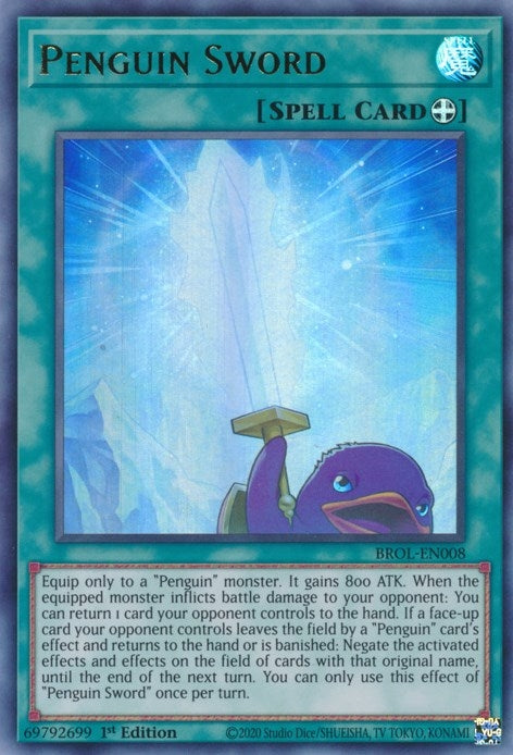 Image for Penguin Sword (BROL-EN008) (Brothers of Legend) - YuGiOh