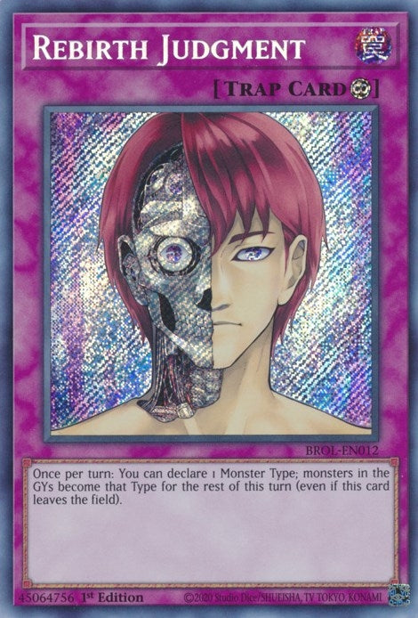 Image for Rebirth Judgment (BROL-EN012) (Brothers of Legend) - YuGiOh