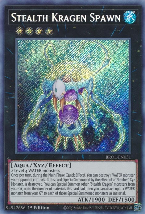 Image for Stealth Kragen Spawn (BROL-EN031) (Brothers of Legend) - YuGiOh