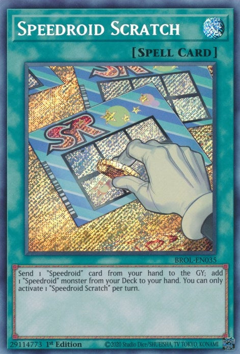 Image for Speedroid Scratch (BROL-EN035) (Brothers of Legend) - YuGiOh