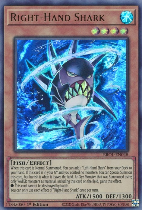 Image for Right-Hand Shark (BROL-EN048) (Brothers of Legend) - YuGiOh