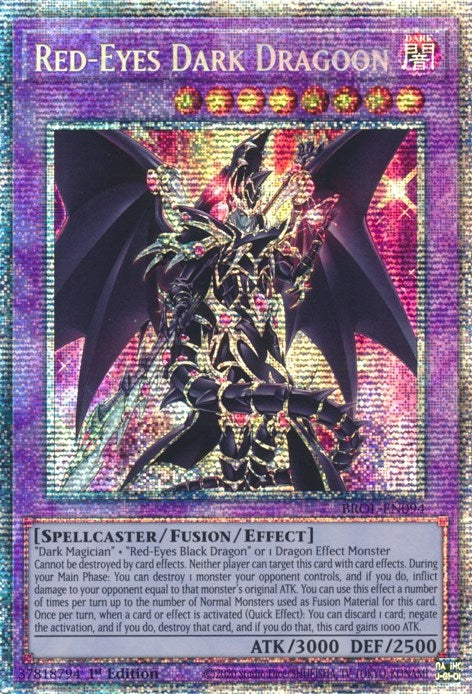 Image for Red-Eyes Dark Dragoon (BROL-EN094) (Brothers of Legend) - YuGiOh