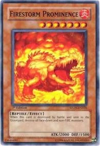Image for Firestorm Prominence (STON-EN026) (Strike of Neos) - YuGiOh