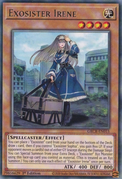 Image for Exosister Irene (GRCR-EN015) (The Grand Creators) - YuGiOh