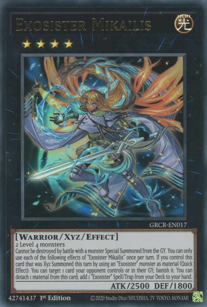 Image for Exosister Mikailis (GRCR-EN017) (The Grand Creators) - YuGiOh