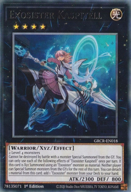Image for Exosister Kaspitell (GRCR-EN018) (The Grand Creators) - YuGiOh