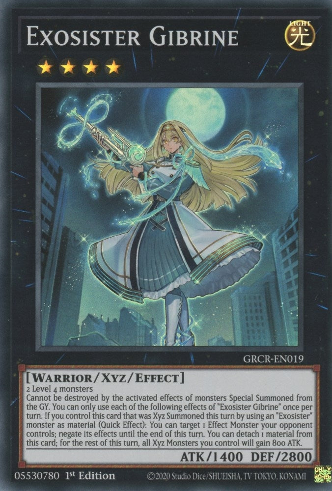 Image for Exosister Gibrine (GRCR-EN019) (The Grand Creators) - YuGiOh