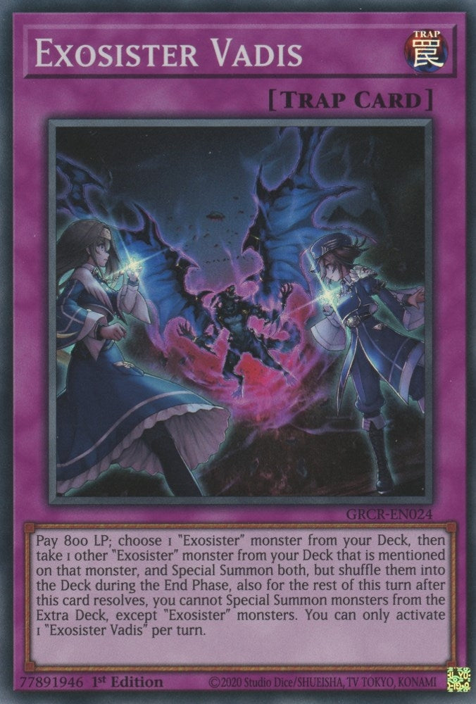 Image for Exosister Vadis (GRCR-EN024) (The Grand Creators) - YuGiOh