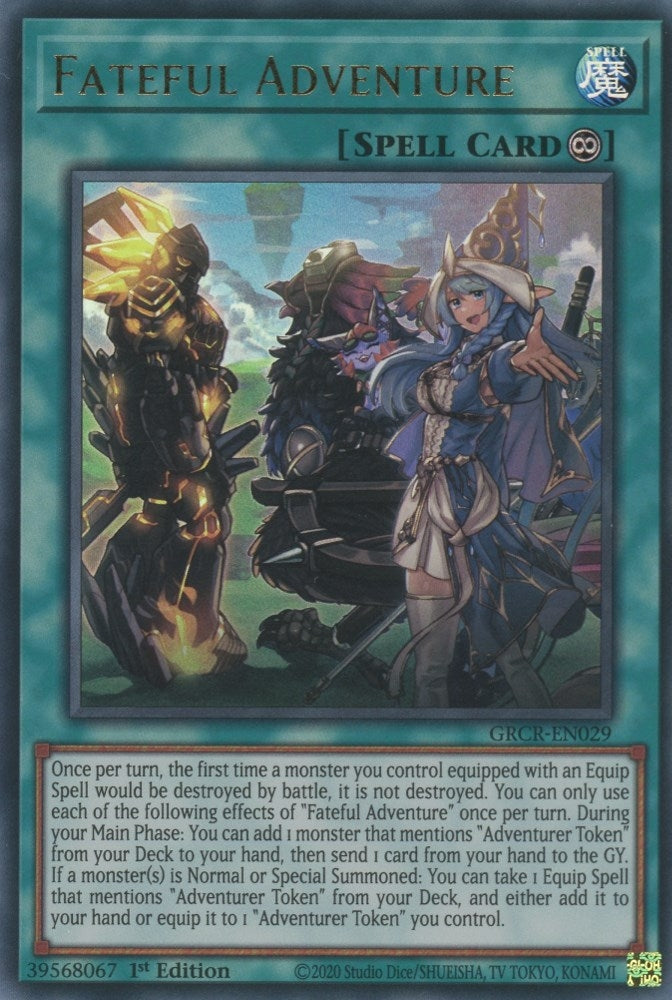 Image for Fateful Adventure (GRCR-EN029) (The Grand Creators) - YuGiOh