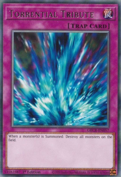 Image for Torrential Tribute (GRCR-EN057) (The Grand Creators) - YuGiOh