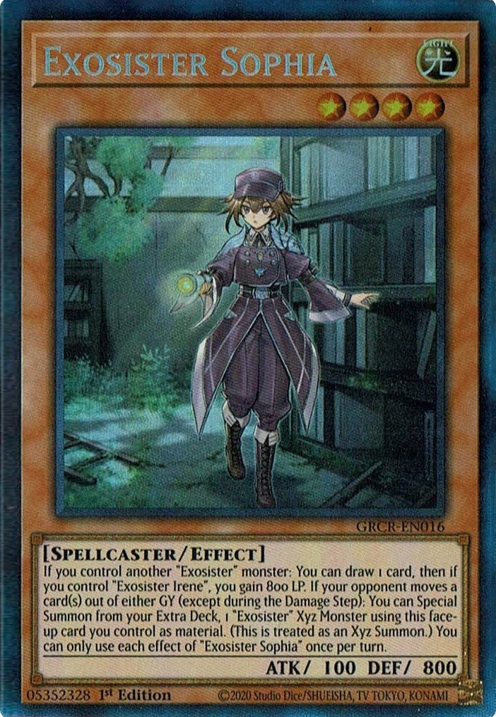 Image for Exosister Sophia (CR) (GRCR-EN016) (The Grand Creators) - YuGiOh